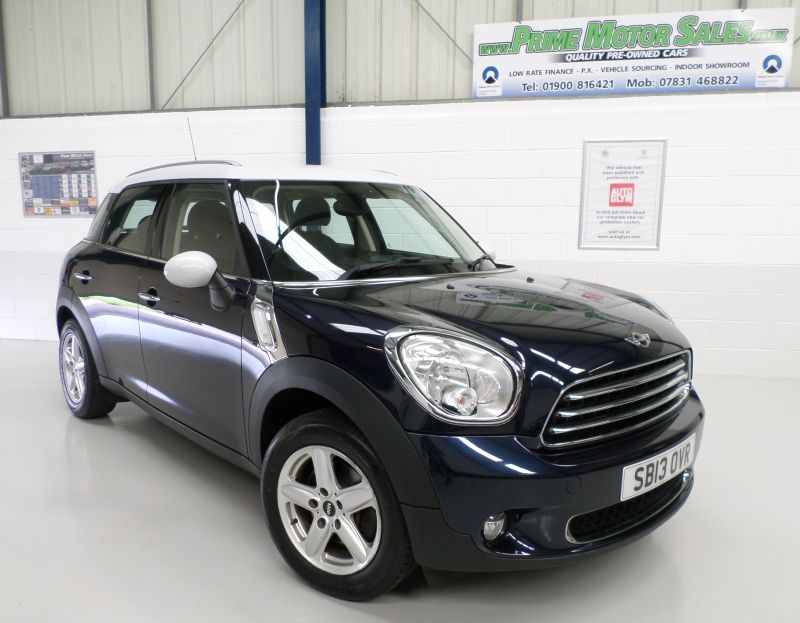 MINI COUNTRYMAN 1.6 (122bhp) COOPER PEPPER PK 5DR. Used Cars for sale ...